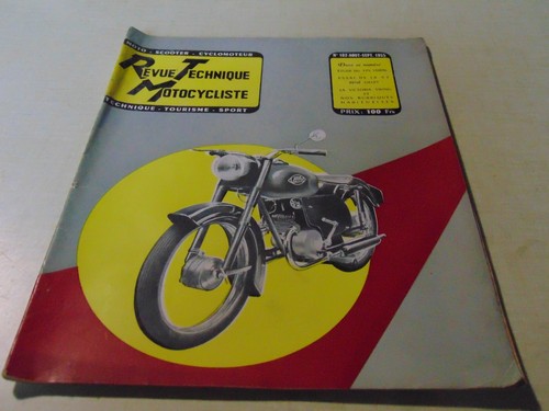 Revue technique motocycliste - technique,