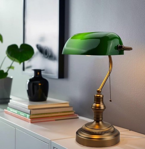 Lampe banquier notaire - banquier,