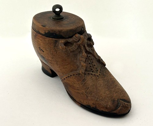 Tabatière boîte bois