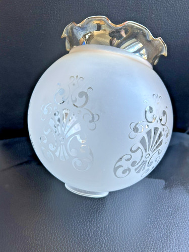 Globe verre grave pour - globe, en