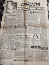 JOURNAL CARREFOUR 15 AOUT 1946