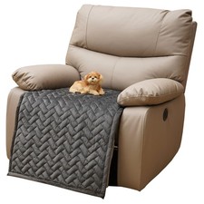 Housse de fauteuil pour fauteuil relax - Antidérapante - Avec accoudoirs - Po...