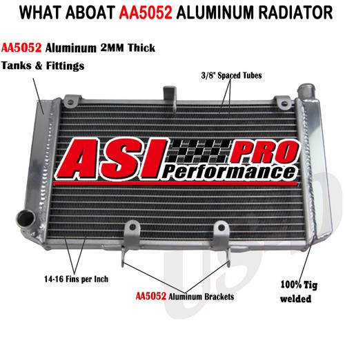 Aluminium radiateur pour honda - radiateur,