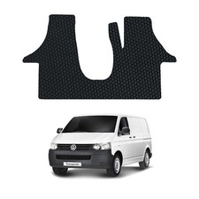 VW Transporter T5 T6 2003-present LUXURY Tailored Rubber Van Mats Front 1pc 