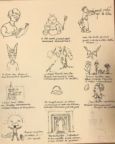10059 ébauches encre et - g,