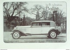 Publicite Auto Ballot 8 cyl