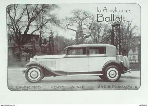 Publicite auto ballot cyl - ballot,