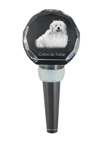 Coton tulear bouchon vin - coton, de