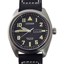 Citizen Super-Titanium Eco-Drive Mens Watch 42mm 10ATM BM8560-29E New