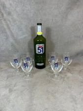 Lot de 6 verres à Pastis