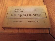 notebook postcards Anciennes la chair god haute Loire 