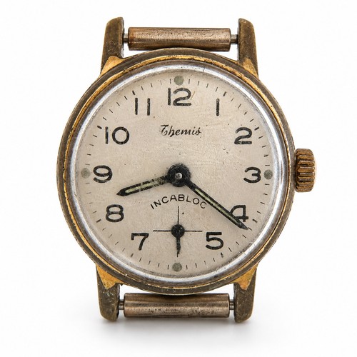 Montre vintage themis incabloc - vintage,