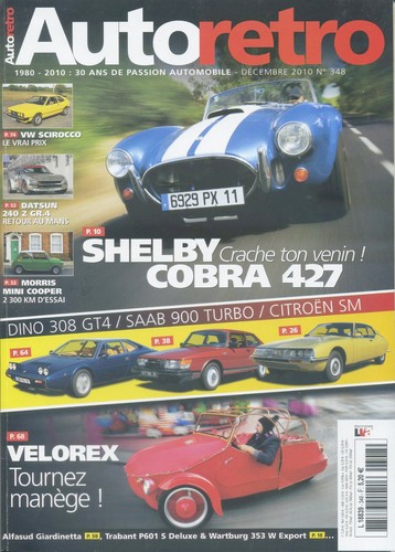 Auto retro 348 2010 - retro, 12/2010