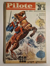 BD Recueil Magazine Pilote Reliure Éditeur Num 4 EO 1960 Complet BE