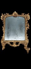 Antique Miroir En Bois Baroque