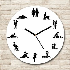 Tulup Horloge Murale En Verre