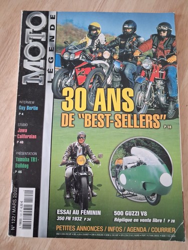 Moto légende 122 2002 guzzi - moto,