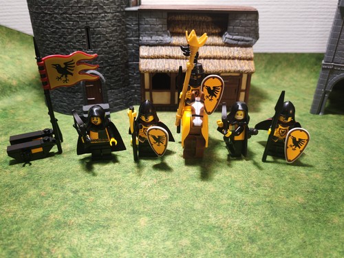 Lego castle moc black raven - black,