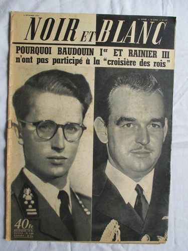 Noir blanc 497 - blanc, baudouin