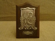 Ancien cadre médaille  vocable souvenir de Lourdes  Sainte Bernadette