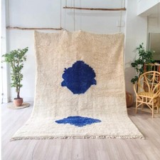 Tapis berbère en laine fait