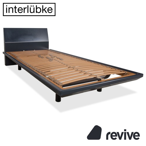Interlübke lit bois - interlübke, bleu