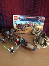 Lego Star Wars Desert Skiff 9496 Complet parfait état Avec Notice