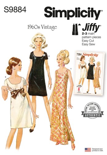 Simplicity 9884 jiffy robes - simplicity,