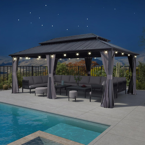 Tonnelle jardin exterieur - jardin, 6
