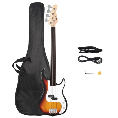 Fretless electric bass guitar - electric,