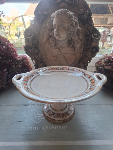 Elegant compotier faience - compotier,