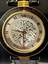 Pierre BALMAIN "Les Arabesques" Wristwatch. 1980's