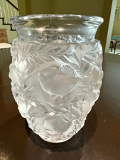 Lalique Bagatelle Vase 6.75" H