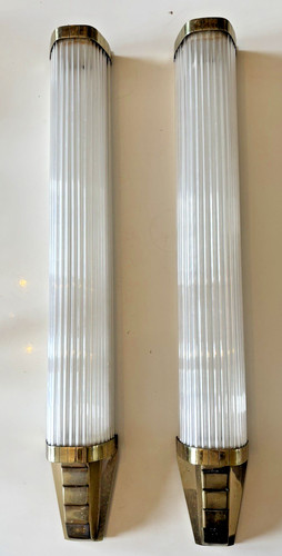 Grandes appliques laiton doré