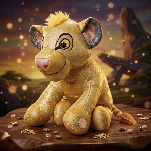 Peluche simba roi - simba,