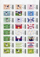 Superbe & Rare Feuille de