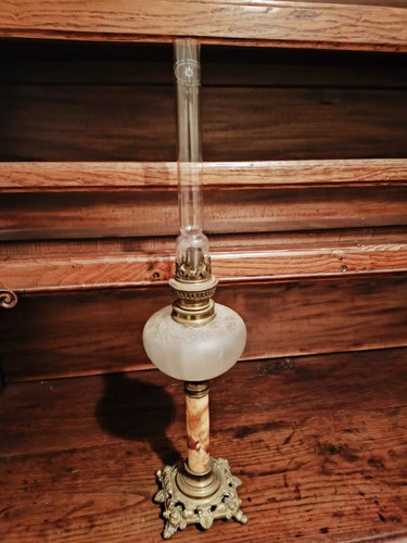 Ancienne lampe pétrole - lampe, à