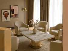 Blanc Quartz Café Table Top