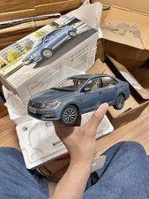 1:18 Scale 2015~2018 Volkswagen Santana Sedan Inky Blue Pearl Diecast Models Car