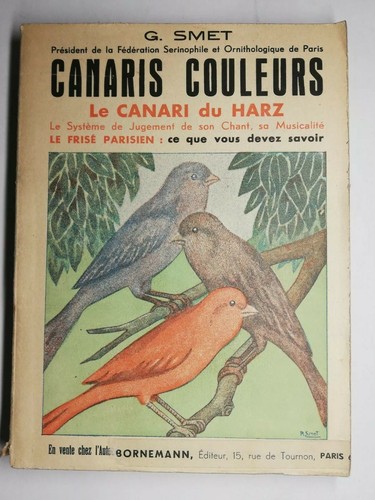 Rare livre ancien - rare, canari