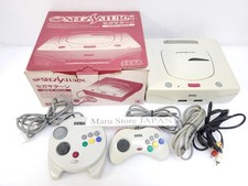 Sega Saturn White Console HST-3220 Japanese Version  Select Your Accessories