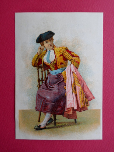 Chromo femme toreador - ,