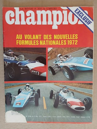 Champion 11 1971 les - n°71, 15/11/1971