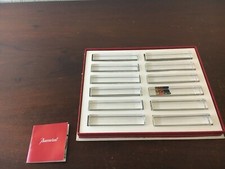 72 Baccarat Crystal Knife Holders (12 Piece Price)