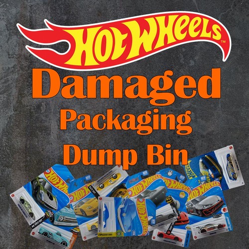 Hot wheels damaged cards dump - hot,