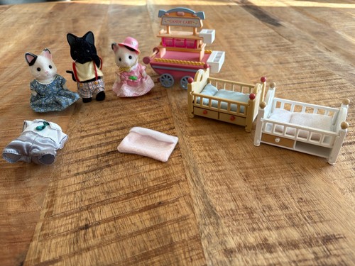 Lot sylvanian famille - 3, chat
