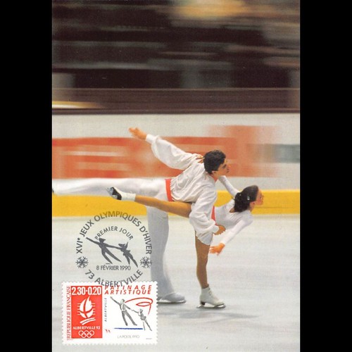 Carte maximum patinage - maximum,