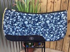 Professional's Choice Contoured Western Saddle Pad ~ 31x32 ~ Navy
