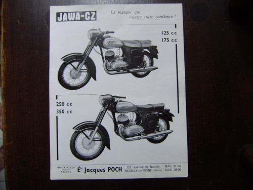Prospectus motos jawa 125 175 - prospectus,