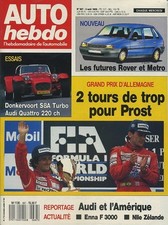 AUTO HEBDO n°687 02/08/1989